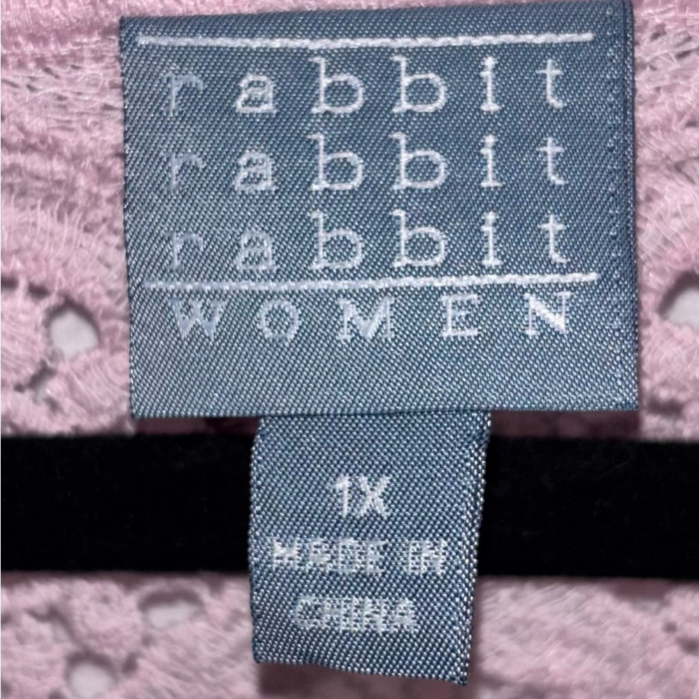 Rabbit Rabbit Rabbit Delicate Pink Lace Blouse - Picture 2 of 15